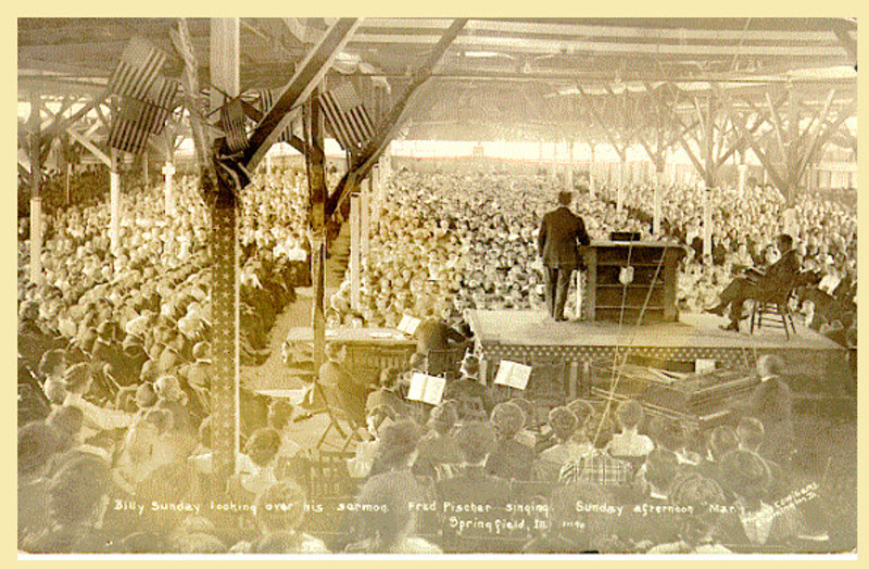This exhibit explores the story of Billy Sunday, one of the twentieth century's best known evangelists. By the time of his death in 1935, he had preached to millions, and it is estimated that three hundred thousand men and women were led to faith in Christ at his over two hundred campaigns. 